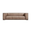 Světle hnědá kožená pohovka 227 cm Madame – Windsor & Co Sofas