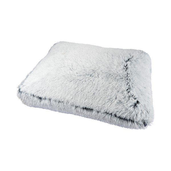 Bílý pelíšek pro psa 80x60 cm Fluffy Heather – Love Story