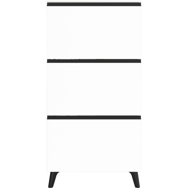 Bílý výklopný botník Scarpa – Germania-image-1