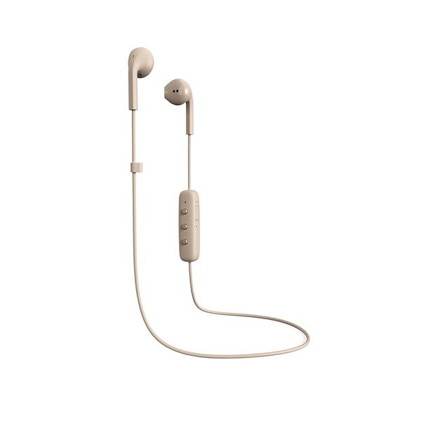 Bezdrátová sluchátka v tělové barvě Happy Plugs Earbud-image-1