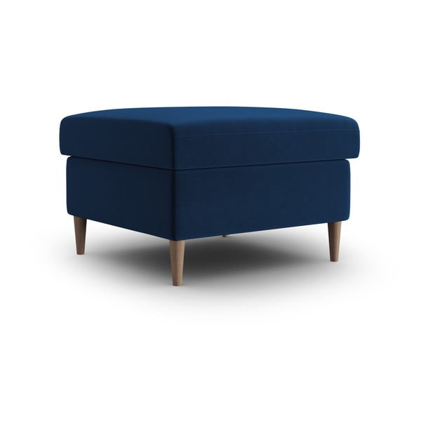 Modrá sametová podnožka Kyoto – Cosmopolitan Design-image-1