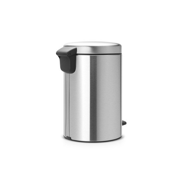 Nášlapný ocelový odpadkový koš v matně stříbrné barvě 12 l NewIcon – Brabantia-image-3