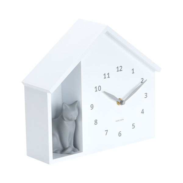 Nástěnné hodiny Sitting Cat – Karlsson-image-1