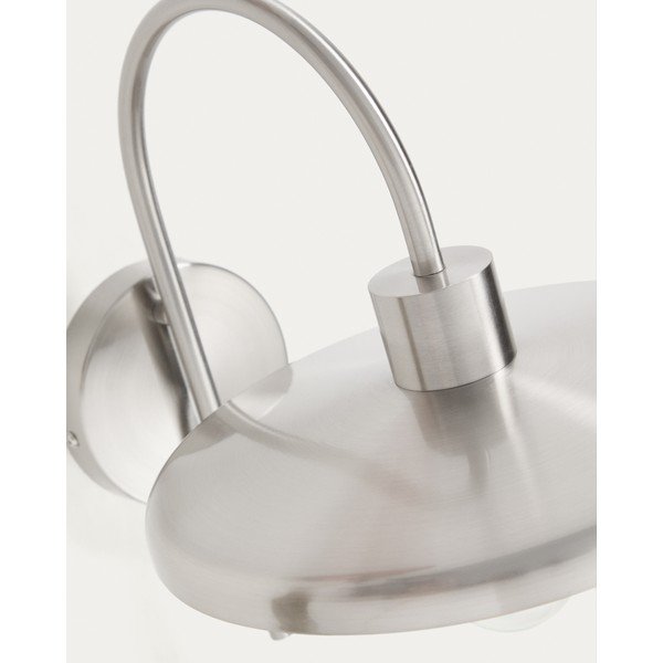 Nástěnné svítidlo ve stříbrné barvě ø 27 cm Nuvira – Kave Home-image-4