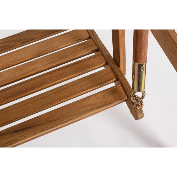 Dřevěná zahradní houpačka v přírodní barvě Noemi – Bizzotto-image-4