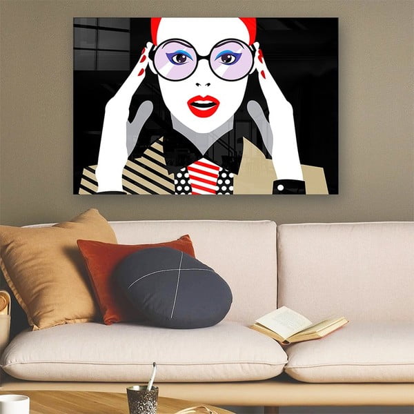 Skleněný obraz 100x70 cm – Wallity-image-1