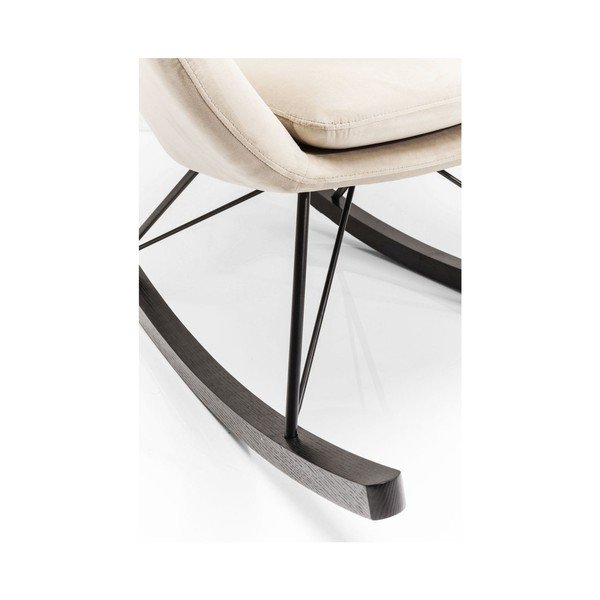 Bílé houpací křeslo ušák Kare Design Oslo-image-1