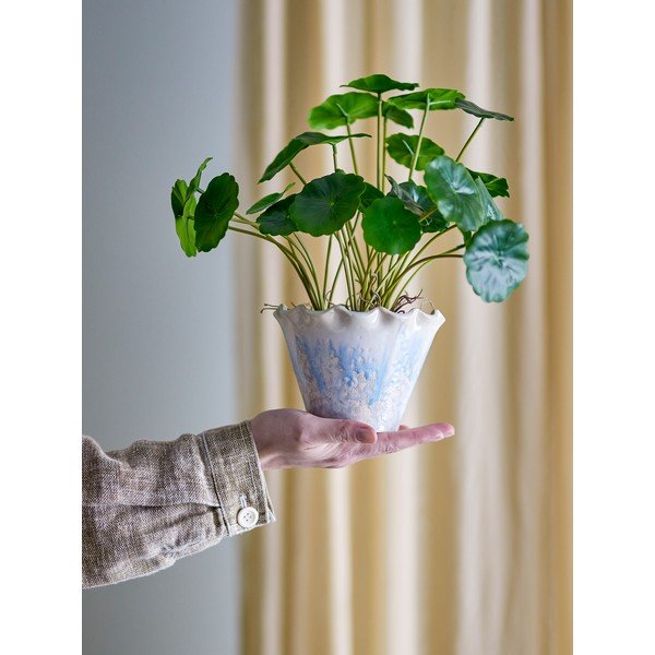 Kameninový obal na květináč ø 14 cm Bertha – Bloomingville-image-1