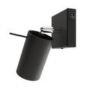 Černé kovové bodové svítidlo ø 6 cm Etna – Sollux