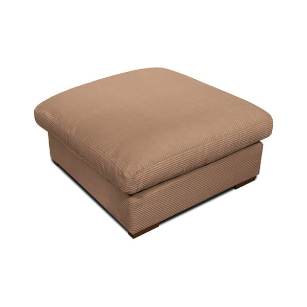 Světle hnědý manšestrový taburet Comfy – Scandic-image-3