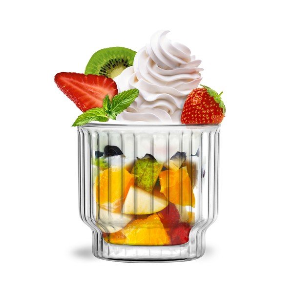 Sada 2 dvoustěnných sklenic Vialli Design, 260 ml-image-4