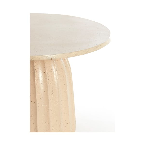 Kovový kulatý odkládací stolek ø 60 cm Veglia – Light & Living-image-3