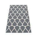 Tmavě šedý vnitřní a venkovní koberec 70x140 cm Otis Granit – Pappelina