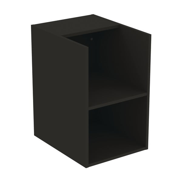 Antracitová nízká závěsná koupelnová skříňka 40x63 cm i.Life B – Ideal Standard-image-1