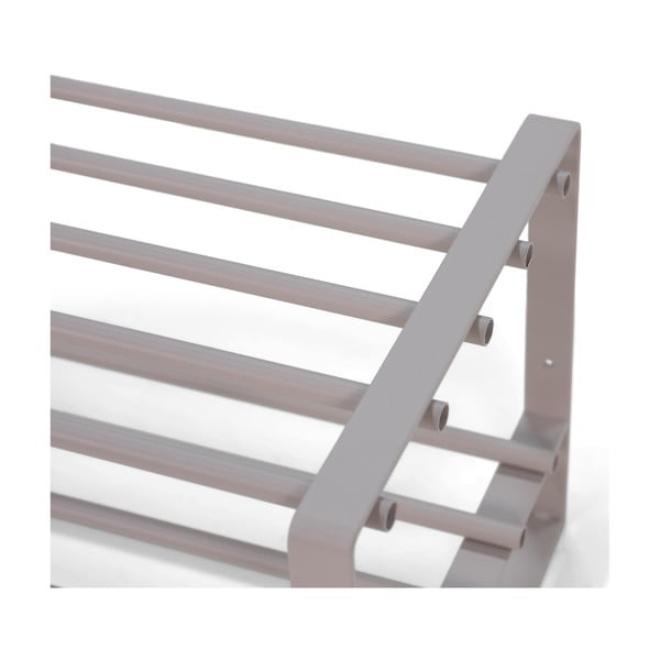 Taupe kovový botník 70x29x27 cm Rex – Spinder Design-image-4