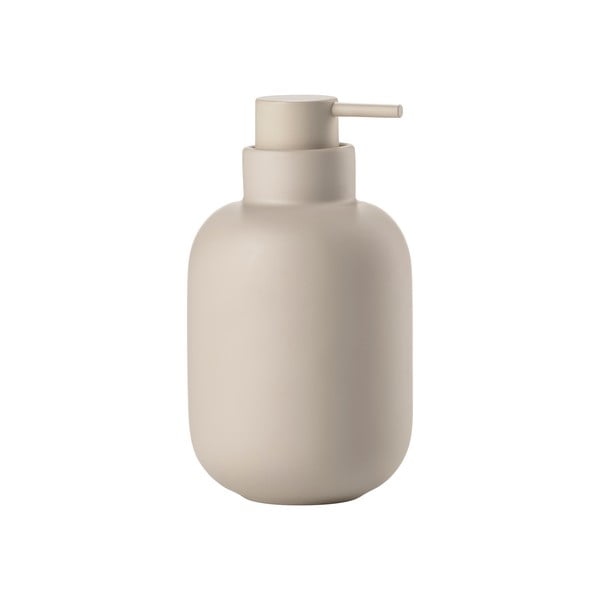 Béžový kameninový dávkovač mýdla 300 ml Sensu – Zone