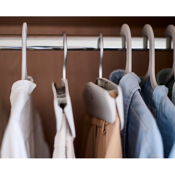 Plastová ramínka v sadě 2 ks na kalhoty Orderly – Joseph Joseph-image-4