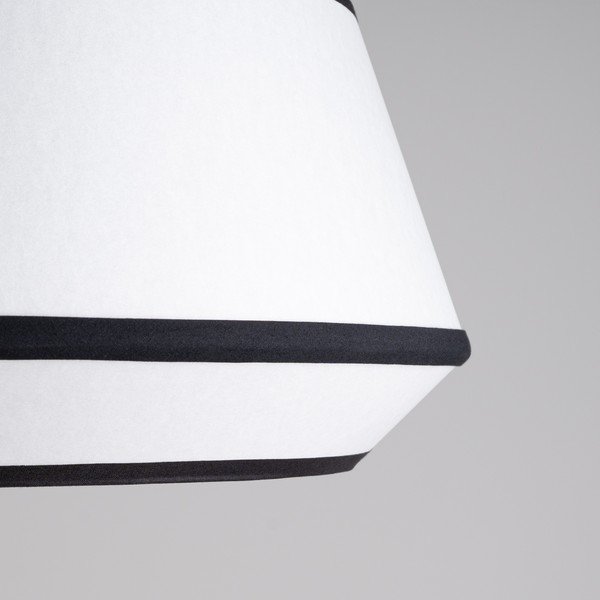 Bílé papírové stropní svítidlo ø 50 cm TOP – Thoro-image-1