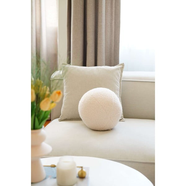 Dekorační polštář z materiálu bouclé ø 20 cm Top – Mioli Decor-image-3