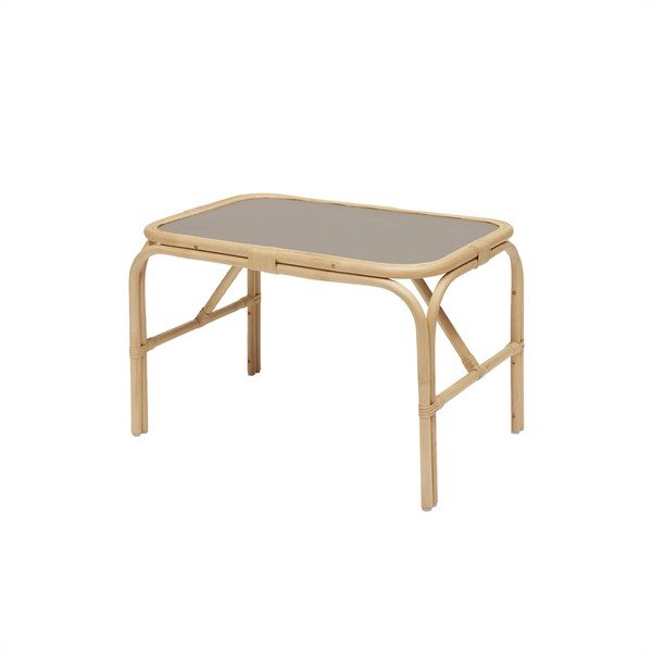 Ratanový dětský stolek 70x48 cm Nana – OYOY Mini