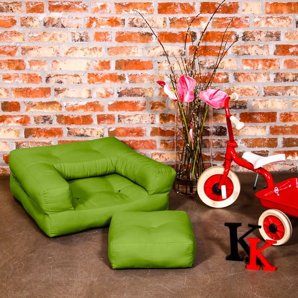 Dětské křesílko Karup Baby Cube Lime-image-1