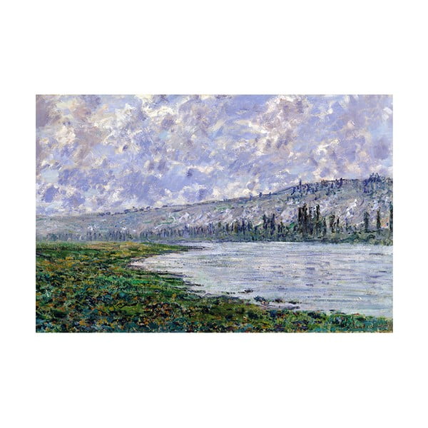 Obraz Claude Monet - The Seine at Vétheuil, 60x40 cm