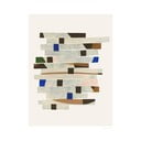 Plakát 50x70 cm Cut up Stripes – Berit Mogensen Lopez – The Poster Club