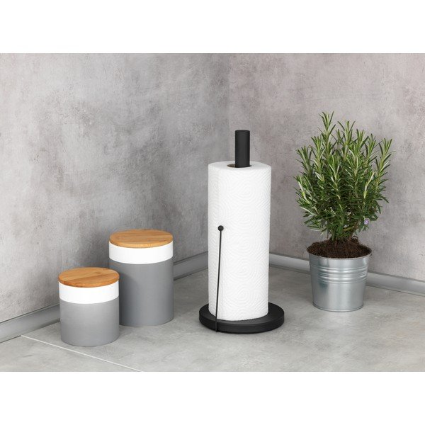 Kovový držák na kuchyňské utěrky ø 15 cm Clayton – Wenko-image-1