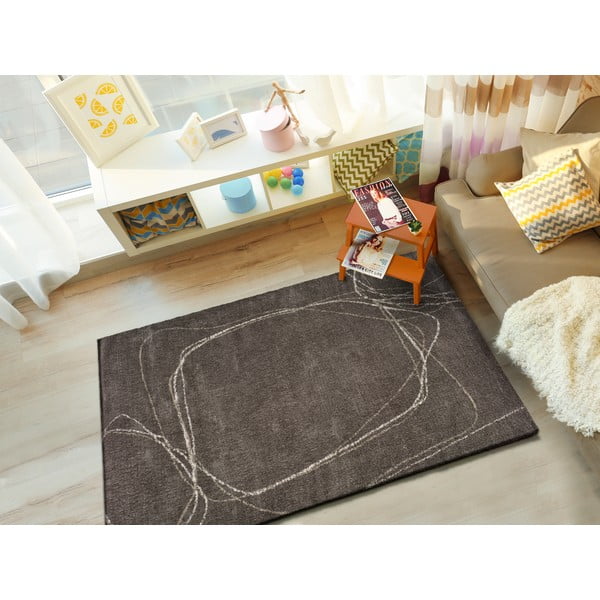 Šedý koberec Universal Moana Treo, 60 x 110 cm-image-1