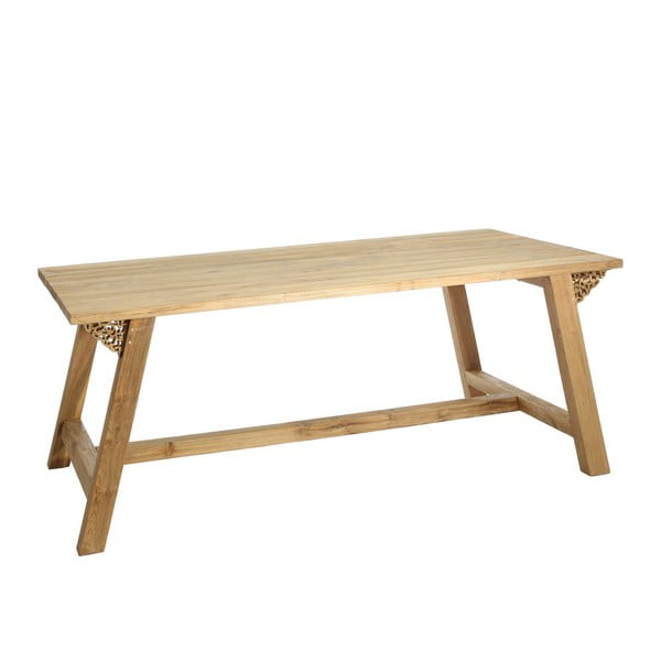 Dřevěný jídelní stůl Denzzo Alcyone, 200 x 76 cm