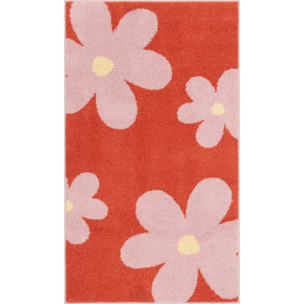 Červený/růžový dětský koberec 100x170 cm Lolly Coral – FD