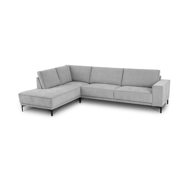 Šedá rohová pohovka (levý roh/do L) Copenhagen – Scandic-image-4