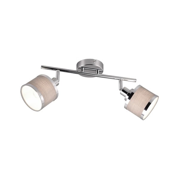 Nástěnné svítidlo v béžové a stříbrné barvě ø 10 cm Arosa – Trio-image-3