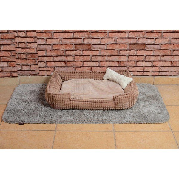 Béžový plyšový pelíšek Nest - Lydia&Co-image-1