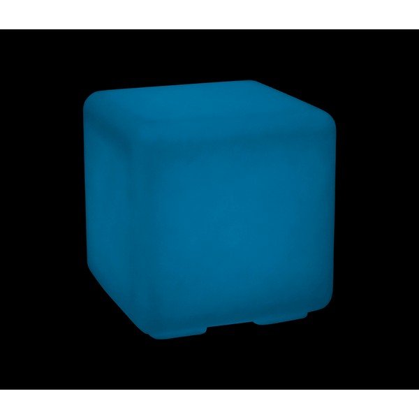Fluorescenční stolek Cubo, modrý-image-2