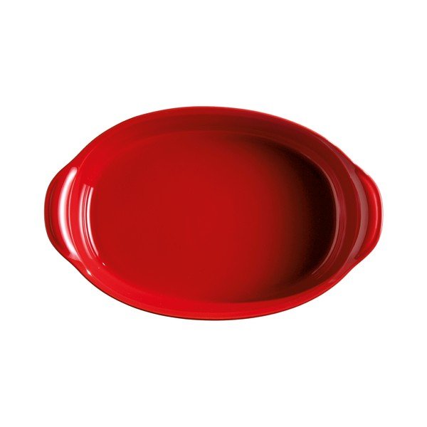 Červená oválná zapékací mísa Emile Henry, 2,3 l-image-2