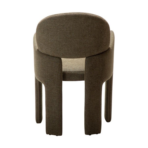 Khaki jídelní křeslo s područkami Aole – DAN-FORM Denmark-image-4