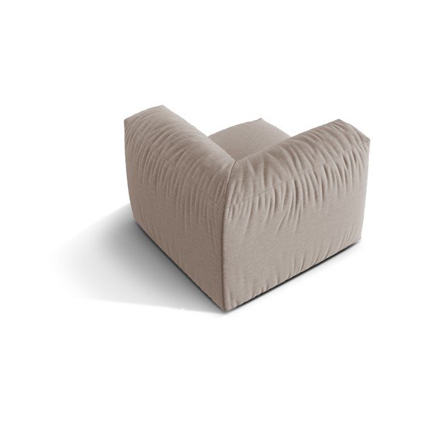 Béžový modul pohovky (variabilní roh) Martina – Micadoni Home-image-2