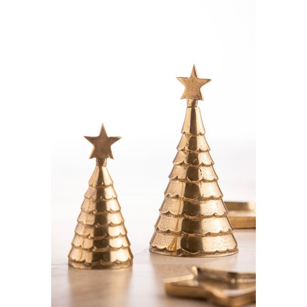 Kovová vánoční figurka (výška 16 cm) Noelle Christmas Tree – Ladelle-image-1
