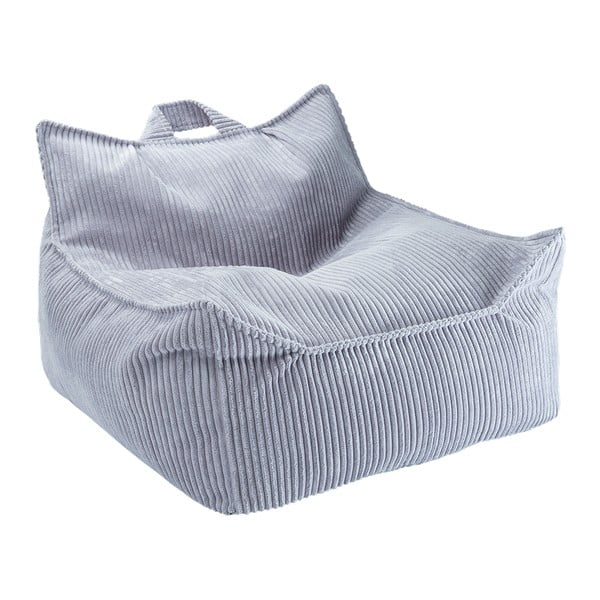 Modrý manšestrový dětský sedací vak Chair – Wigiwama