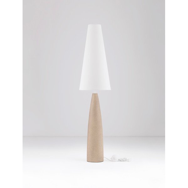 Bílá/krémová stojací lampa (výška 130 cm) Mizu – Nova Luce-image-4