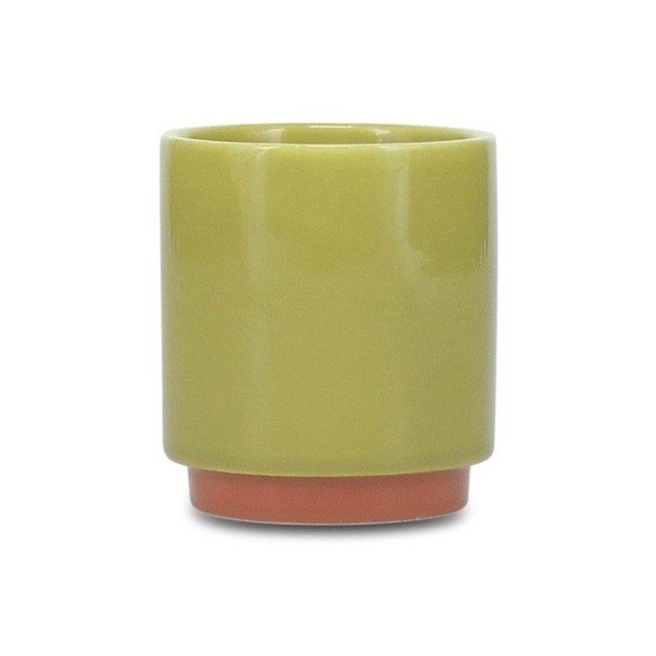 Zelený/oranžový kameninový šálek 270 ml Duo – ONA