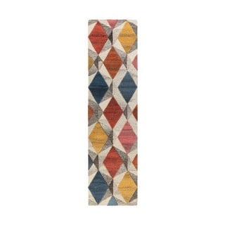 Vlněný koberec Flair Rugs Yara, 60 x 230 cm