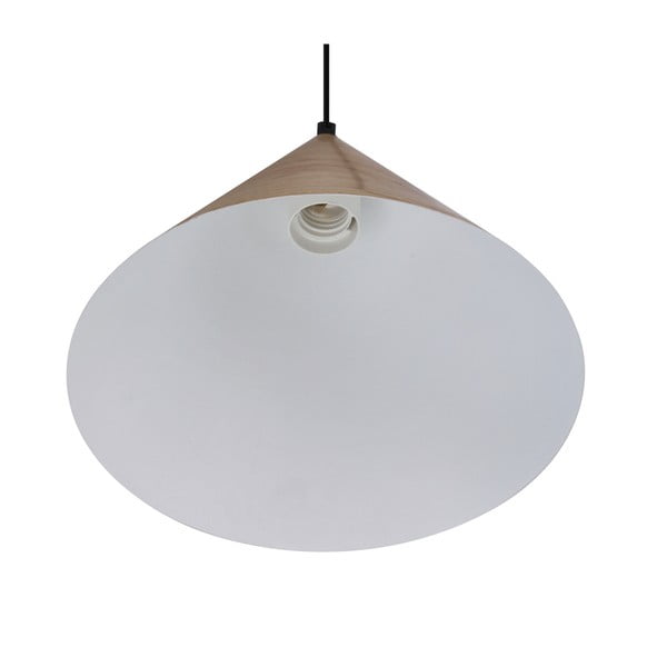 Hnědé závěsné svítidlo se skleněným stínidlem ø 25 cm Dunca – Candellux Lighting-image-3
