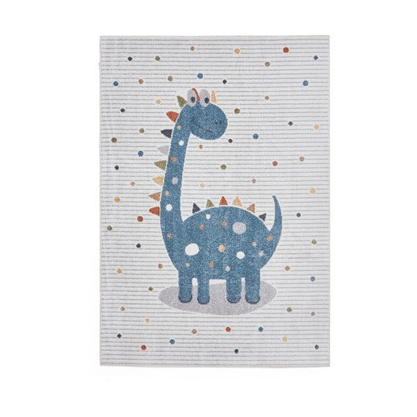 Modro-světle šedý dětský koberec 120x170 cm Vida Kids Dinosaur – Think Rugs