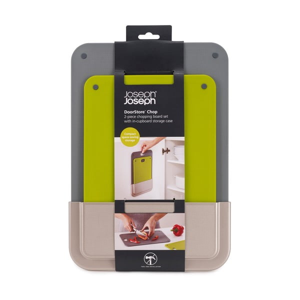 Prkénka v sadě 2 ks 24,5x31 cm DoorStore – Joseph Joseph