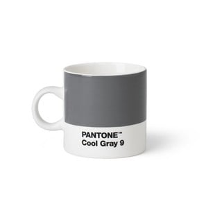 Šedý hrnek Pantone Espresso, 120 ml