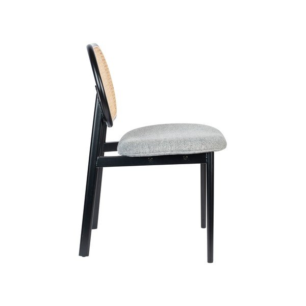 Šedá ratanová jídelní židle Spike - Zuiver-image-3