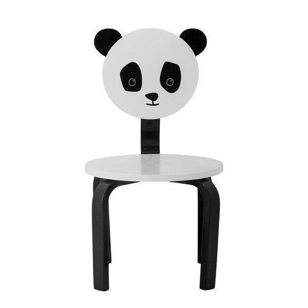 Černo-bílá dětská židle Marle – Bloomingville Mini-image-3