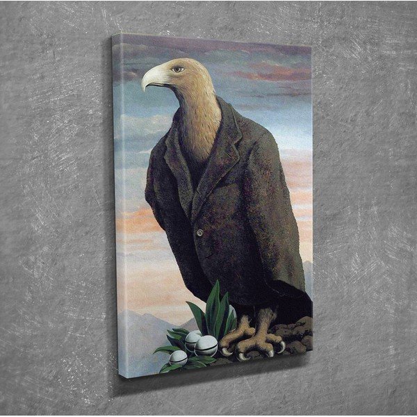 Nástěnná reprodukce na plátně Rene Magritte Nest, 30 x 40 cm-image-2